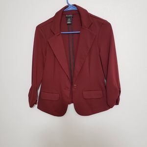 Red blazer